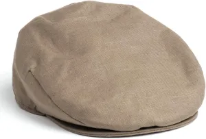 Hanna Hats Traditional Irish Tweed Wool Vintage Cap. Unisex Cabbie Hat. Stud Fastener & Taffeta Lining. 100% Made in Ireland.