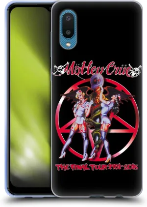 Head Case Designs Officially Licensed Motley Crue Dr. Feelgood Final Tours Soft Gel Case Compatible with Samsung Galaxy A02/M02 (2021)