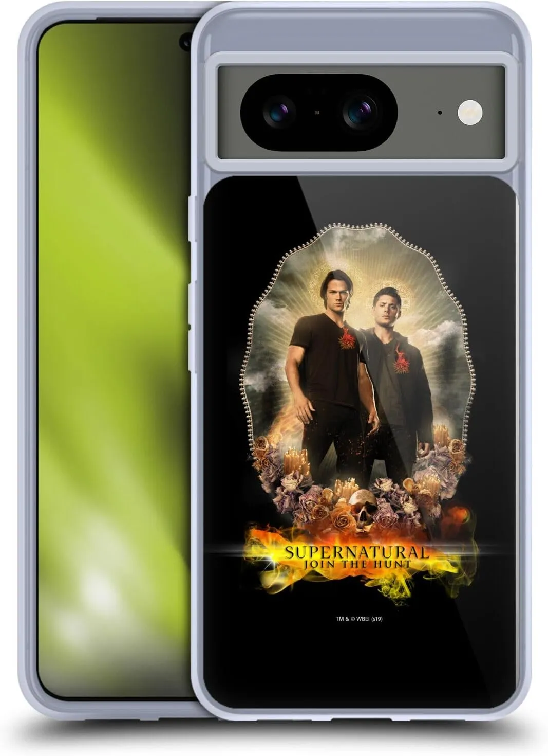 Head Case Designs Officially Licensed Supernatural Dean & Sam Halo Vectors Soft Gel Case Compatible with Google Pixel 8