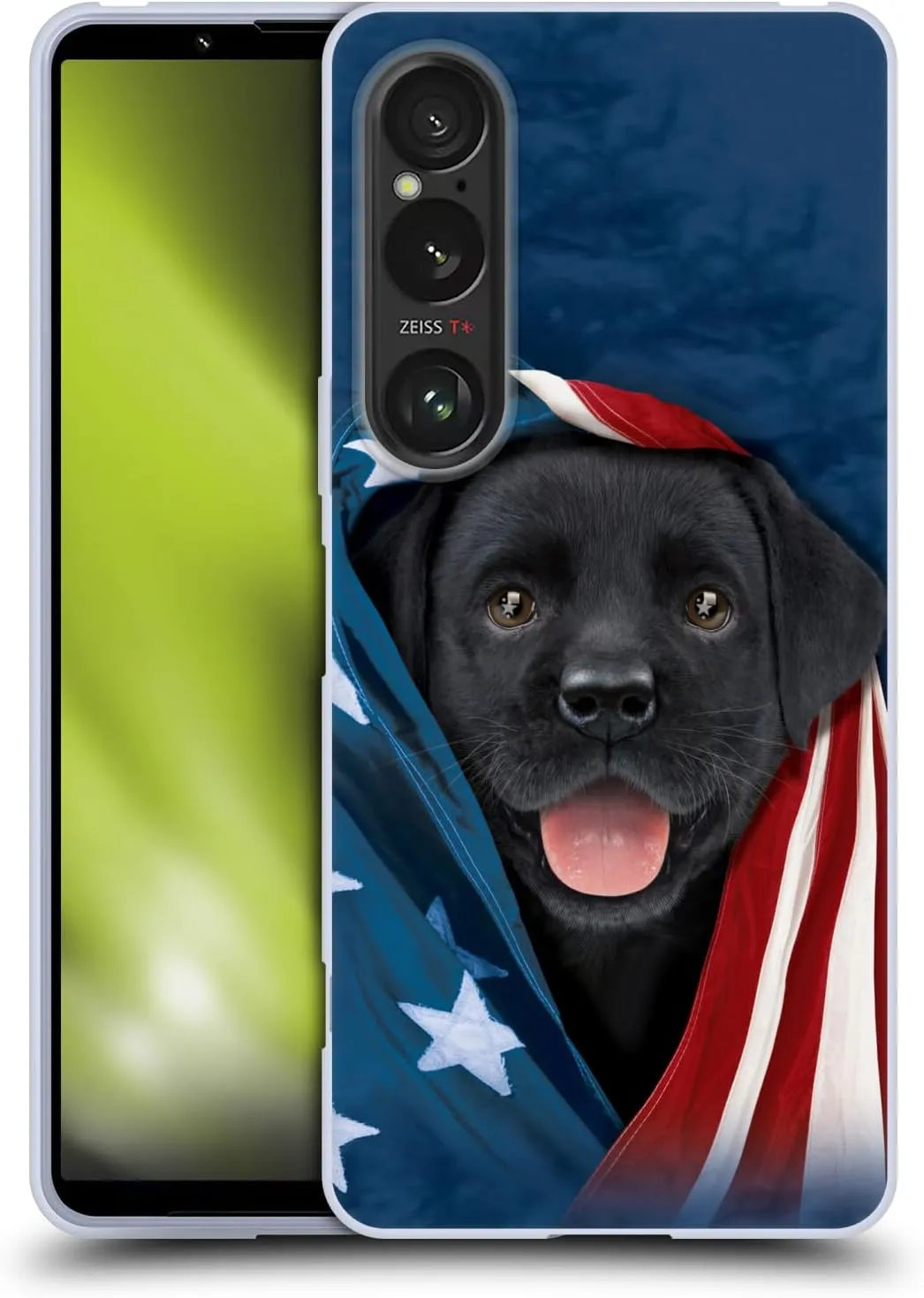 Head Case Designs Officially Licensed Vincent HIE Black Labrador Canidae Soft Gel Case Compatible with Sony Xperia 1 VI 5G
