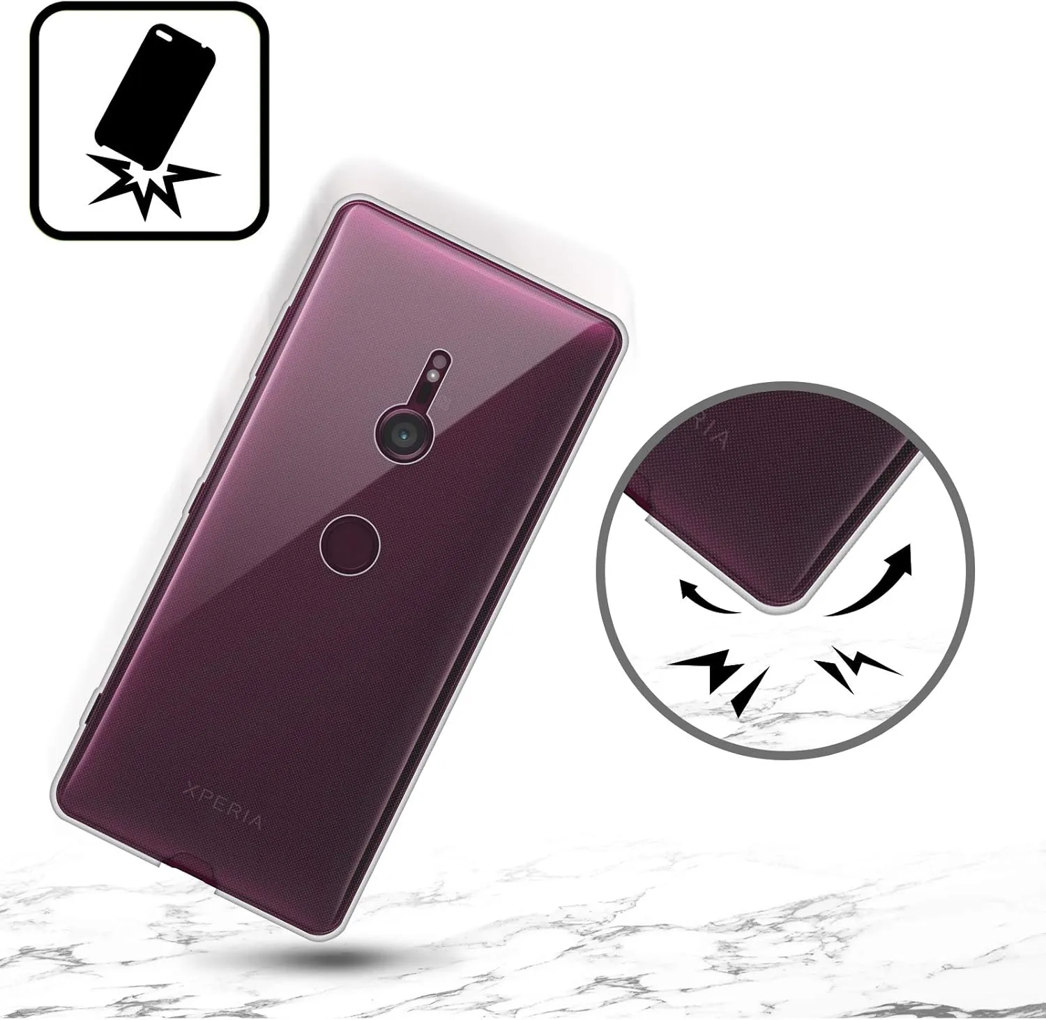 Head Case Designs Officially Licensed Vincent HIE Black Labrador Canidae Soft Gel Case Compatible with Sony Xperia 1 VI 5G