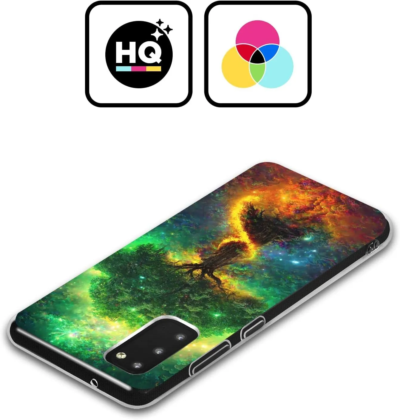 Head Case Designs Officially Licensed Wumples Yggdrasil, Norse Tree of Life Cosmic Universe Soft Gel Case Compatible with Samsung Galaxy S23 FE 5G