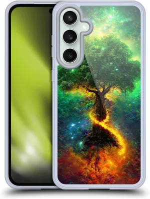 Head Case Designs Officially Licensed Wumples Yggdrasil, Norse Tree of Life Cosmic Universe Soft Gel Case Compatible with Samsung Galaxy S23 FE 5G