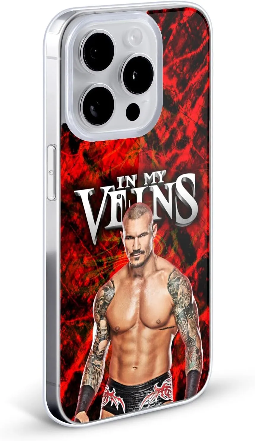 Head Case Designs Officially Licensed WWE in My Veins Randy Orton Soft Gel Case Compatible with Apple iPhone 7/8 / SE 2020 & 2022