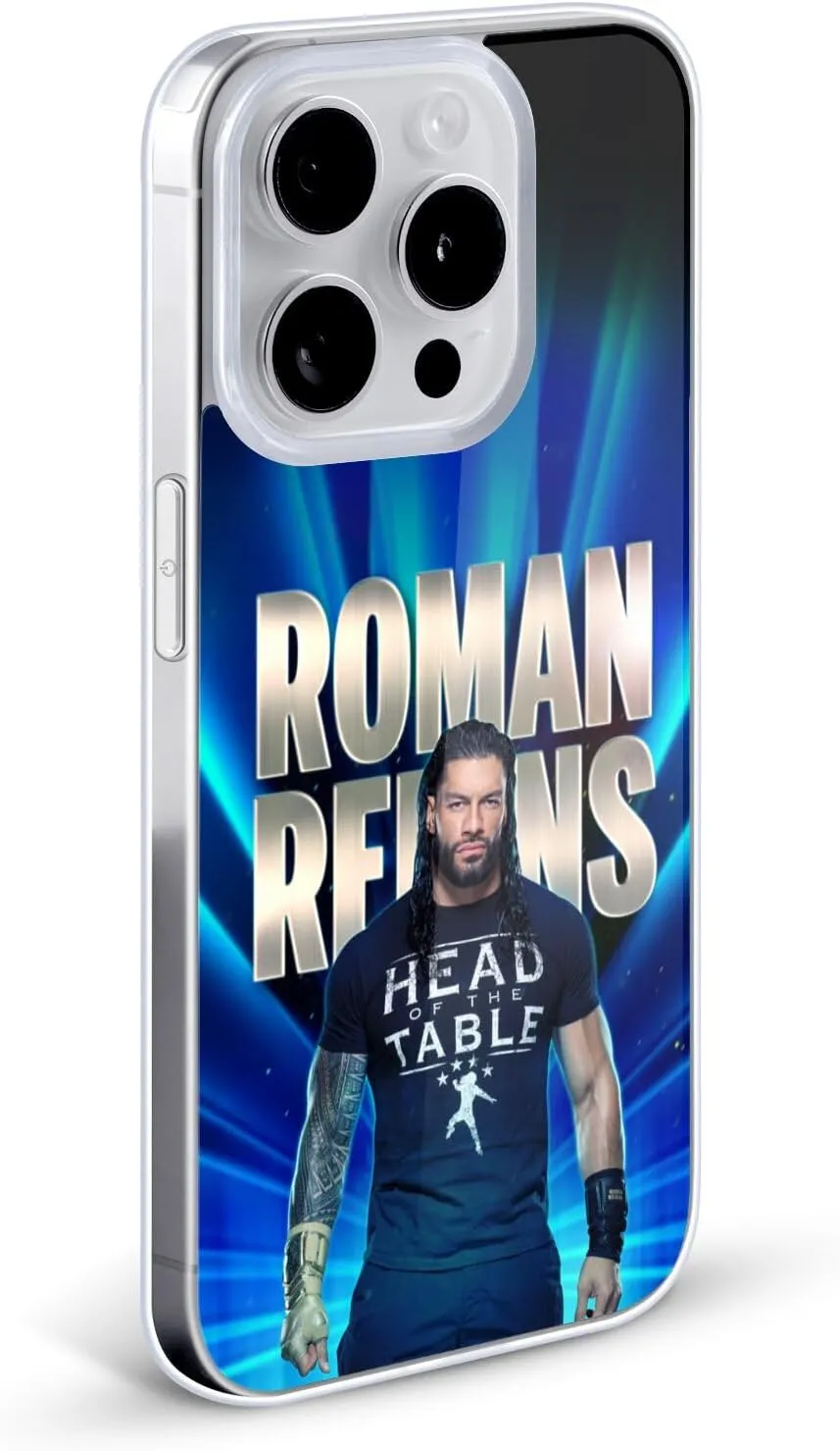 Head Case Designs Officially Licensed WWE Roman Reigns 2 R. Reigns Graphics Soft Gel Case Compatible with Apple iPhone 14