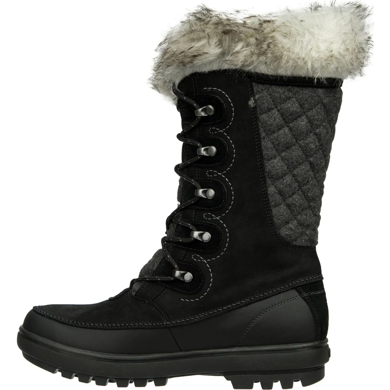 Helly Hansen Sport Women's Garibaldi Winter Boots in Jet Black