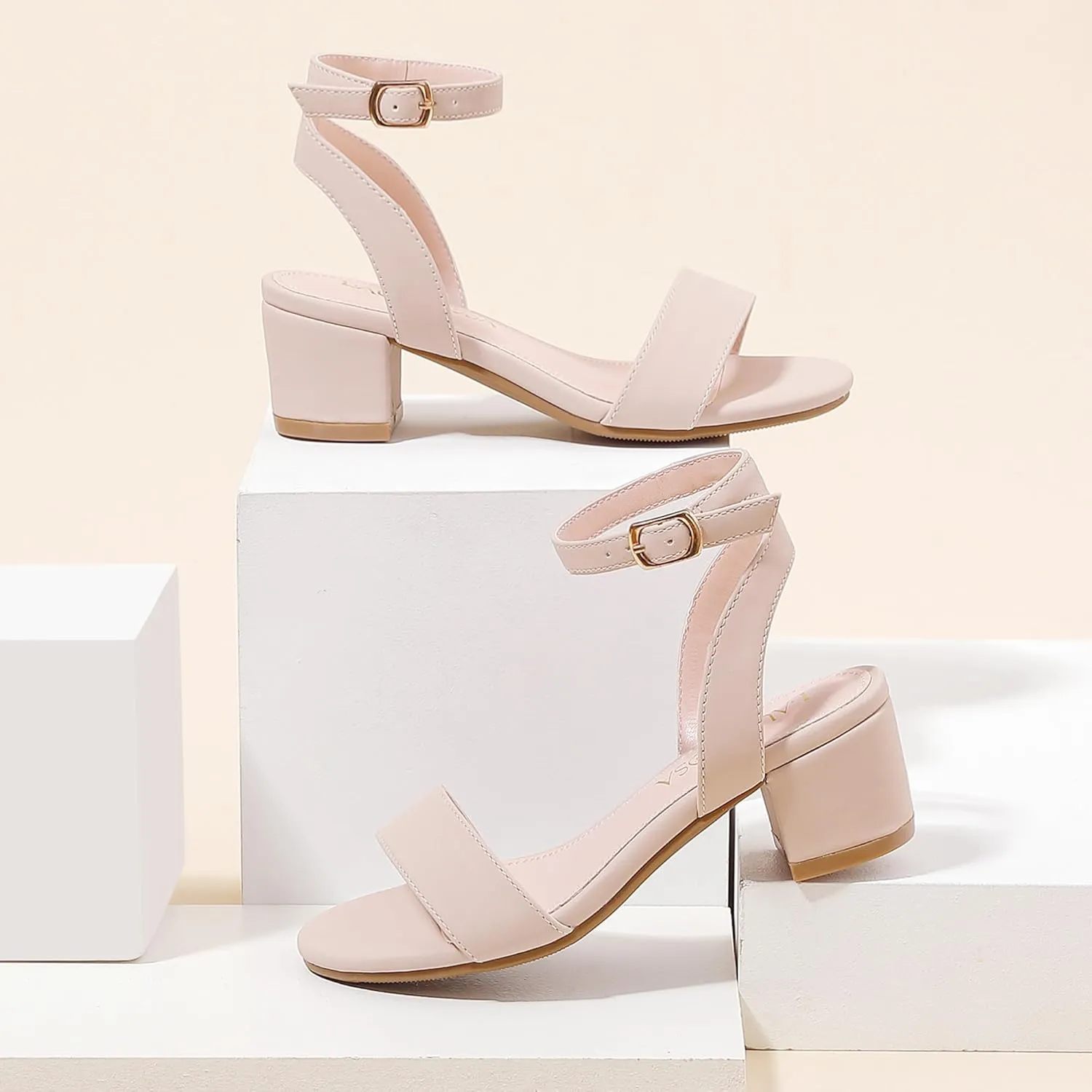 High Heels for Kids Open Toe Dress Shoes for Girls Ankle Strap Pump Shoes Flower Girl Sandals Wedding Party for Little Big Kids