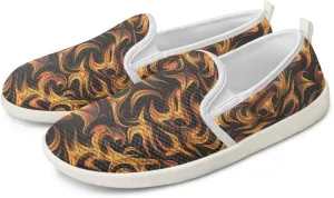 Howilath Slip on Loafers for Women Flat Mesh Shoes Running Sneakers Lightweight Casual Shoes