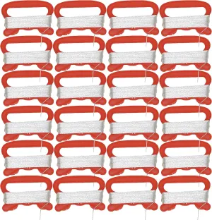 In the Breeze 3418 — 10 LB x 100' Twisted Kite Line - 24 Pieces; Bulk Kite Winders for Class Projects, Summer Camps, Group Activites