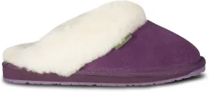 Indoor Outdoor Scuff House Slippers for Women - Genuine Sheepskin Slip-on Slippers