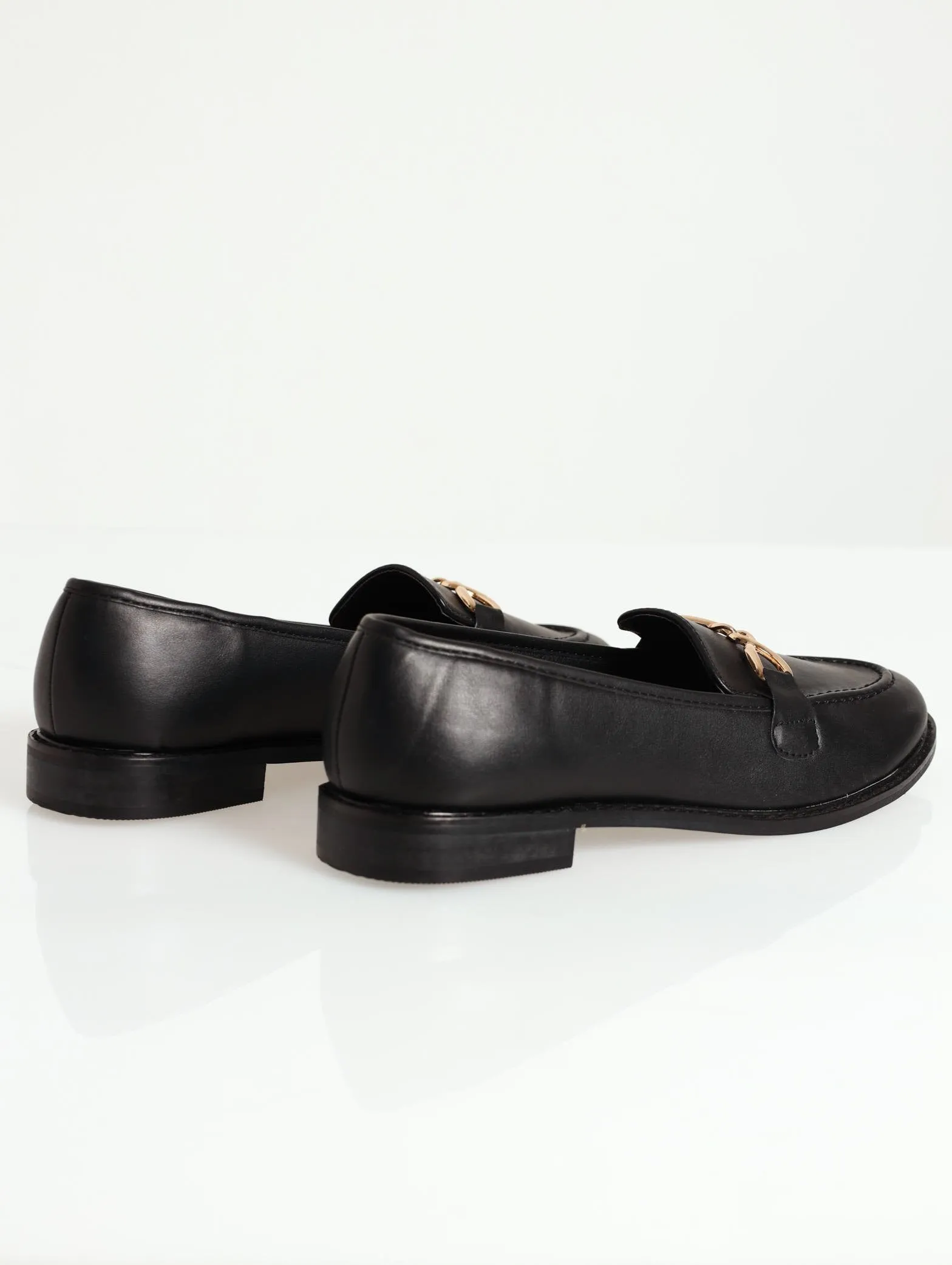 Infinity Trim Loafer - Black