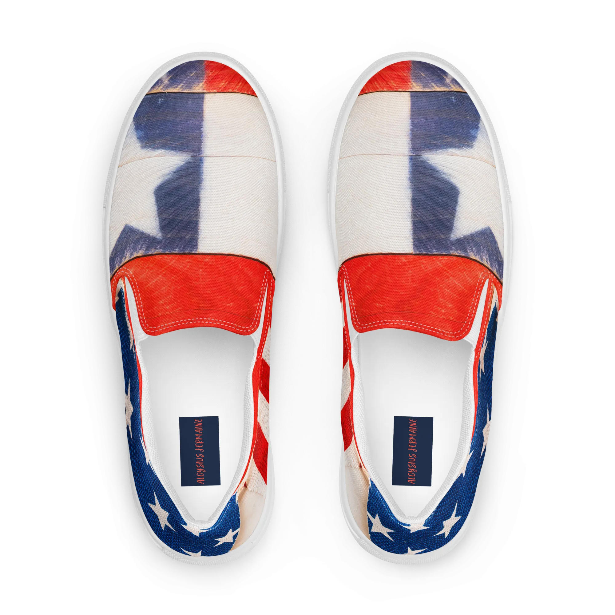 INKED'S AMERICANA (Women’s Slip-Ons)