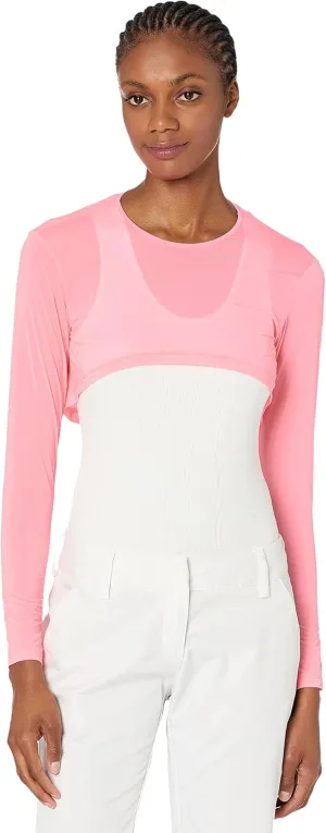 Jamie Sadock Sunsense® 35 SPF Lightweight Long Sleeve Crew Neck Crop Layering Top
