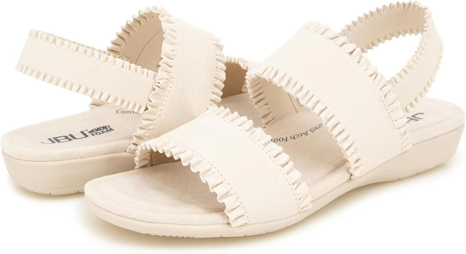 JBU Women's Fashion Flat Sandal