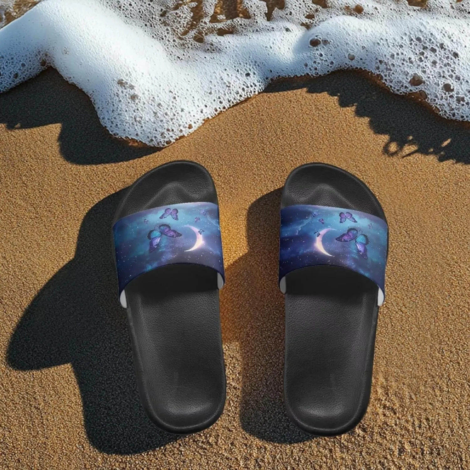 JoyLamoria Women Animal Design Slides House Sandals for Cloud Slippers Thick Sole Cushioned Non-Slip Bathroom Pool Beach Summer