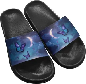 JoyLamoria Women Animal Design Slides House Sandals for Cloud Slippers Thick Sole Cushioned Non-Slip Bathroom Pool Beach Summer