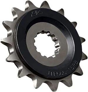 JT Sprockets JTF565.16RB 16 Tooth Rubber Cushioned Front Countershaft Sprocket, Single