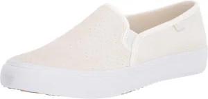Keds Women's Double Decker Perf Suede Slip on Sneaker