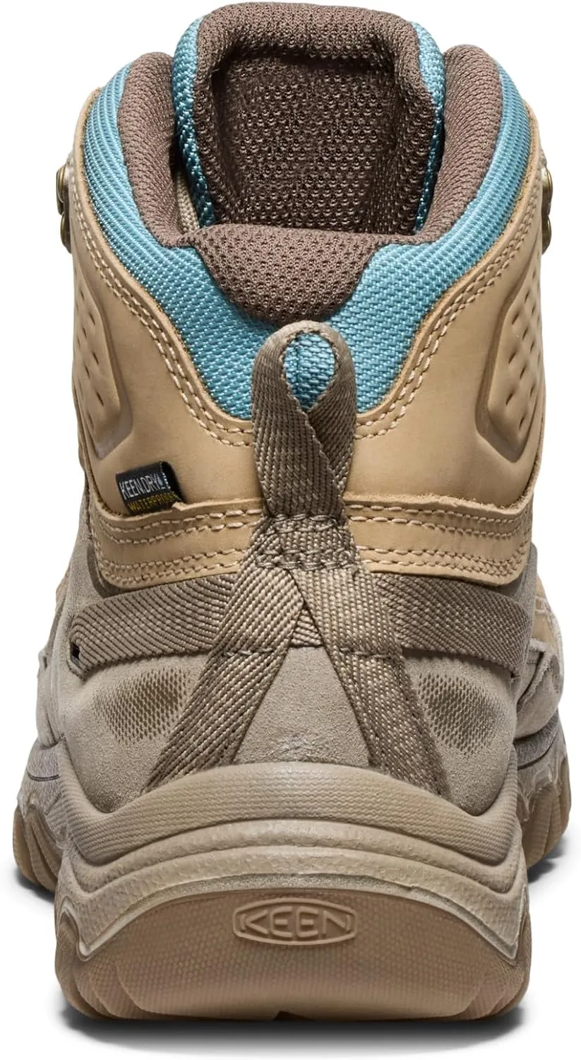 KEEN Women's Targhee 4 Mid Height Durable Comfortable Waterproof Hiking Boot