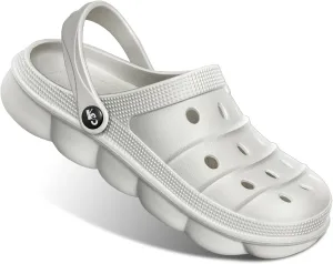 KEMISANT Women Clogs, Slip On Shoes Sandals with Cushioned Foot-Bed Sole