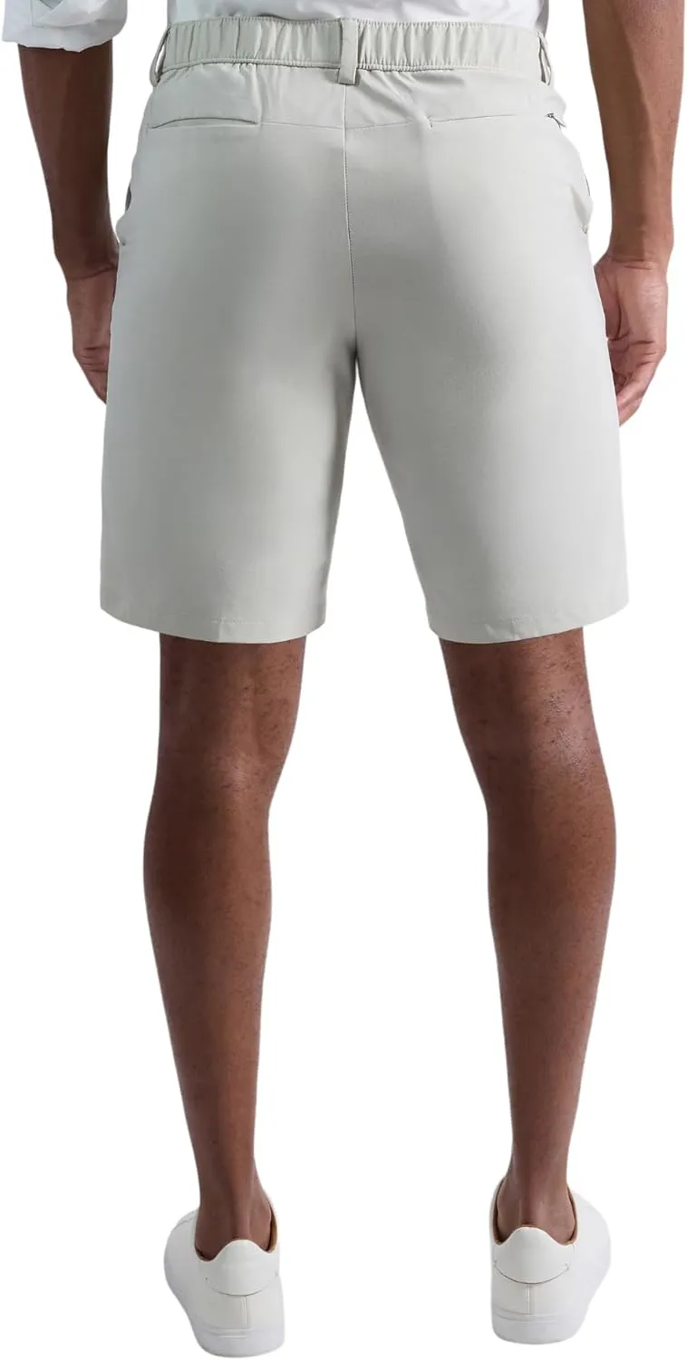 Kenneth Cole REACTION Men's 7 Inch Lightweight Hybrid Stretch Performance Shorts-7 Inseams