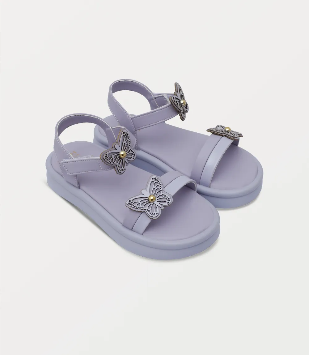 KG0222-LILAC-Girl Sandal