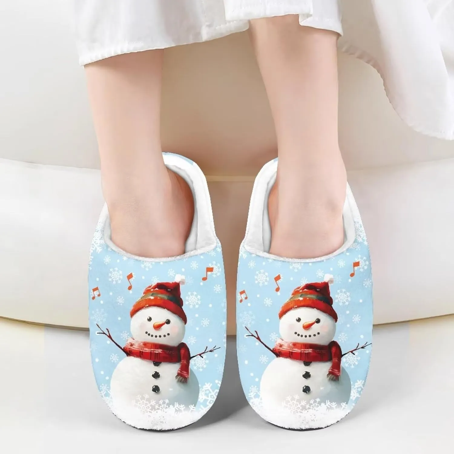 Kids Slip-On Fuzzy House Slipper Outdoor Soft Non-Slip Slippers Warm Cute Slippers for Toddler Boys GirlsLittle kids US 9-15