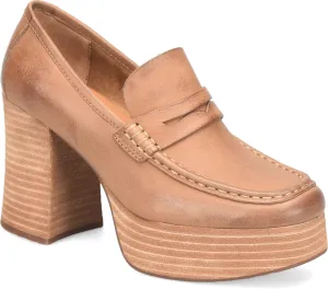KORK-EASE Women's Barbara Leather Loafer 7.5 Brown