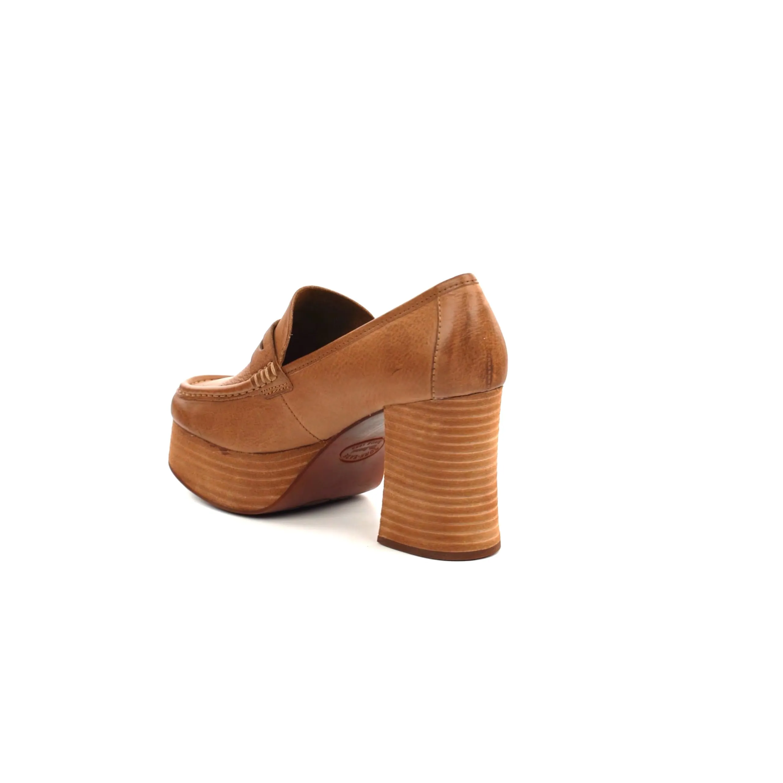KORK-EASE Women's Barbara Leather Loafer 7.5 Brown