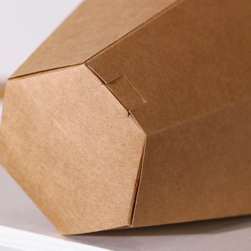 Kraft Paper Food Cups 500PCS Brown