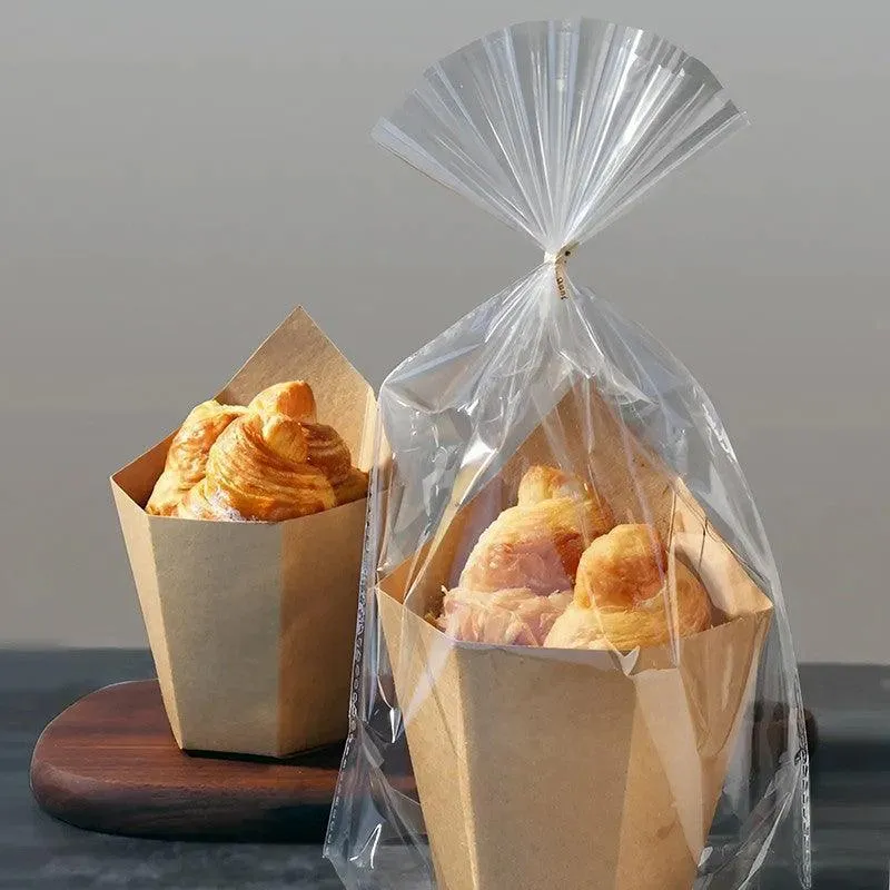 Kraft Paper Food Cups 500PCS Brown