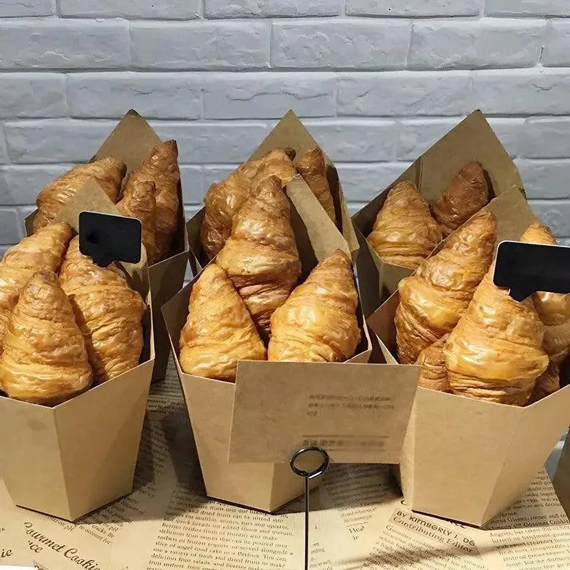 Kraft Paper Food Cups 500PCS Brown