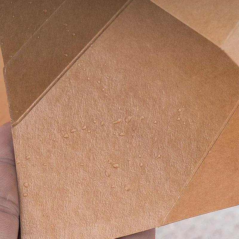 Kraft Paper Food Cups 500PCS Brown