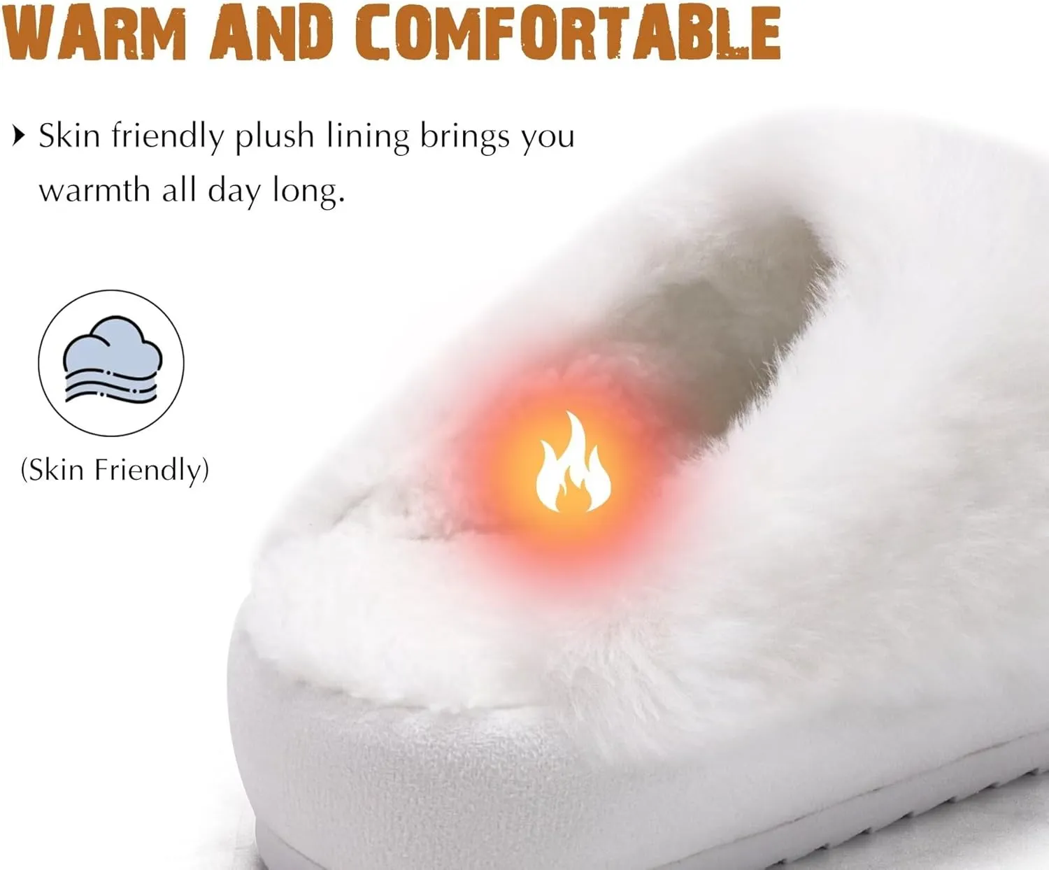 KuaiLu Womens House Platform Slippers Warm Faux Suede Fuzzy Thick Cushioned Yoga Foam Shoes Ladies Slipper Home Lightweight Slip on Indoor Outdoor Non-Slip Hard Sole