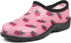 landchief Women's Garden Shoes Waterproof Garden Clogs for Women, Comfortable Slip-on Shoes with Cushioned Insole, Non-Slip Work Shoes for Women Outdoor, Gardening and Yard