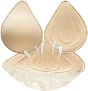 Latex Foam Mastectomy Breast Prosthesis Breast Forms lightweight Ventilation used Women Pocket post-surgery Bra