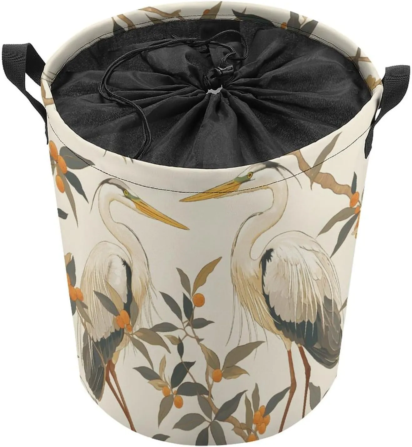 Laundry Hampers, Large Drawstring Laundry Bag, Removable Laundry Bags, Collapsible Storage Bin with Handles for Home Organization, Kids Room, Nursery Beak