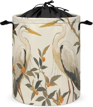 Laundry Hampers, Large Drawstring Laundry Bag, Removable Laundry Bags, Collapsible Storage Bin with Handles for Home Organization, Kids Room, Nursery Beak
