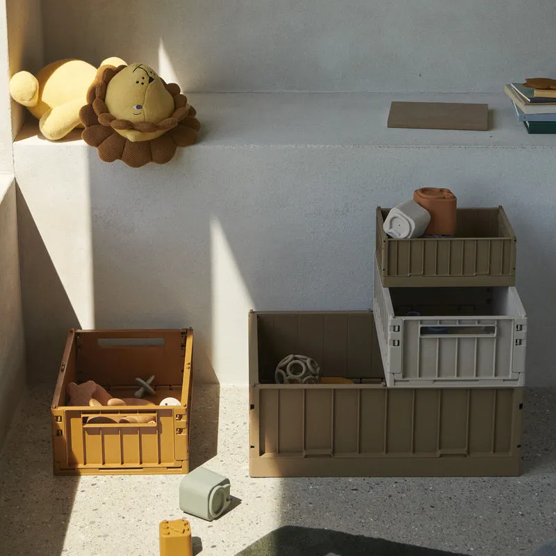Liewood  Foldable storage box L 'Weston' Oat