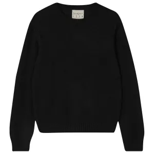 Lightweight Crew Jumper - Black