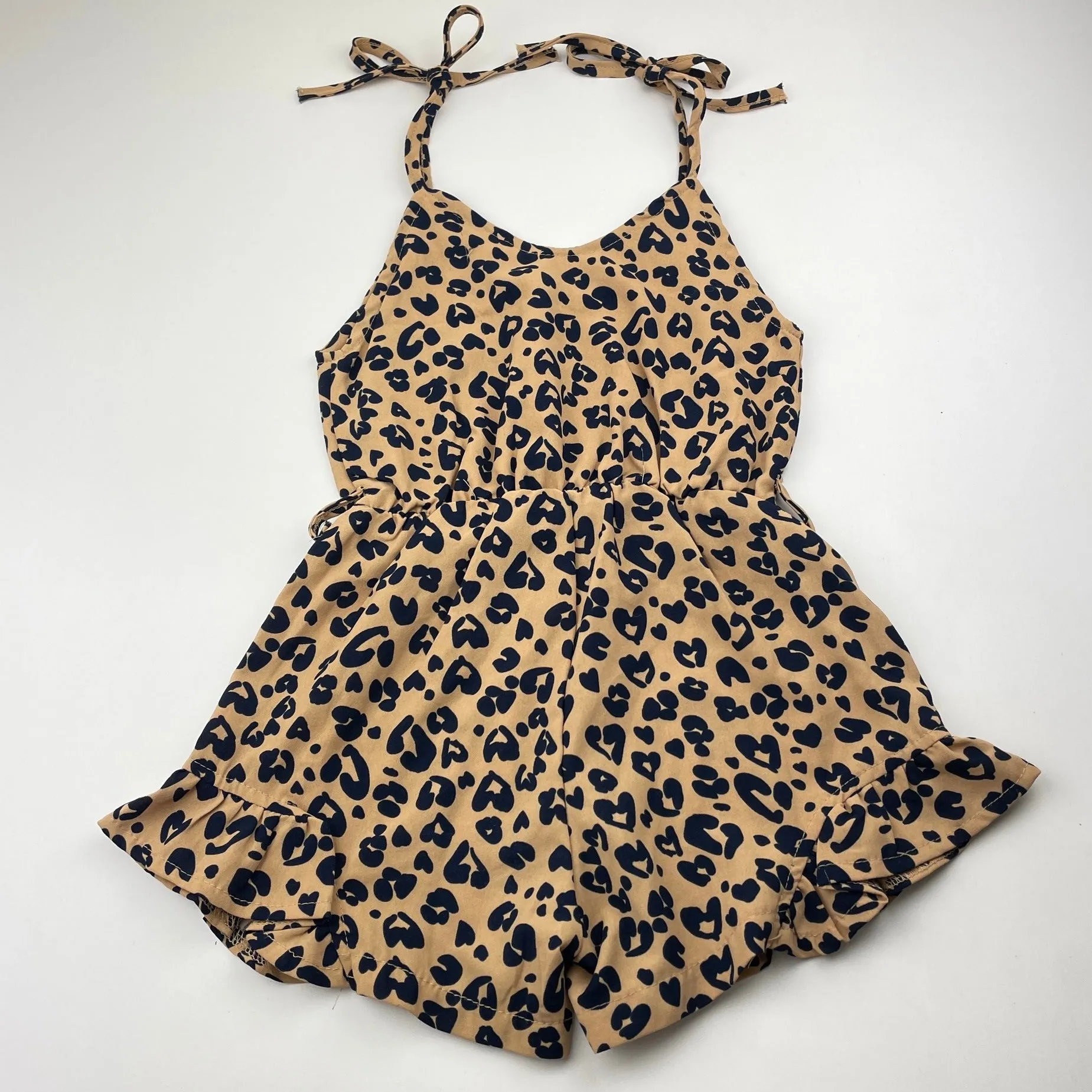 lightweight summer playsuit, size 3, Pre-loved