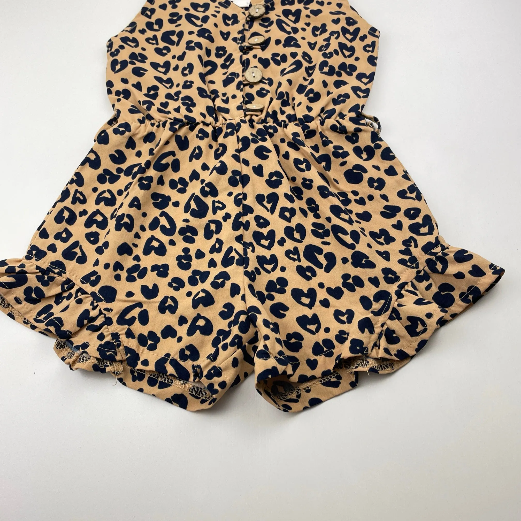 lightweight summer playsuit, size 3, Pre-loved