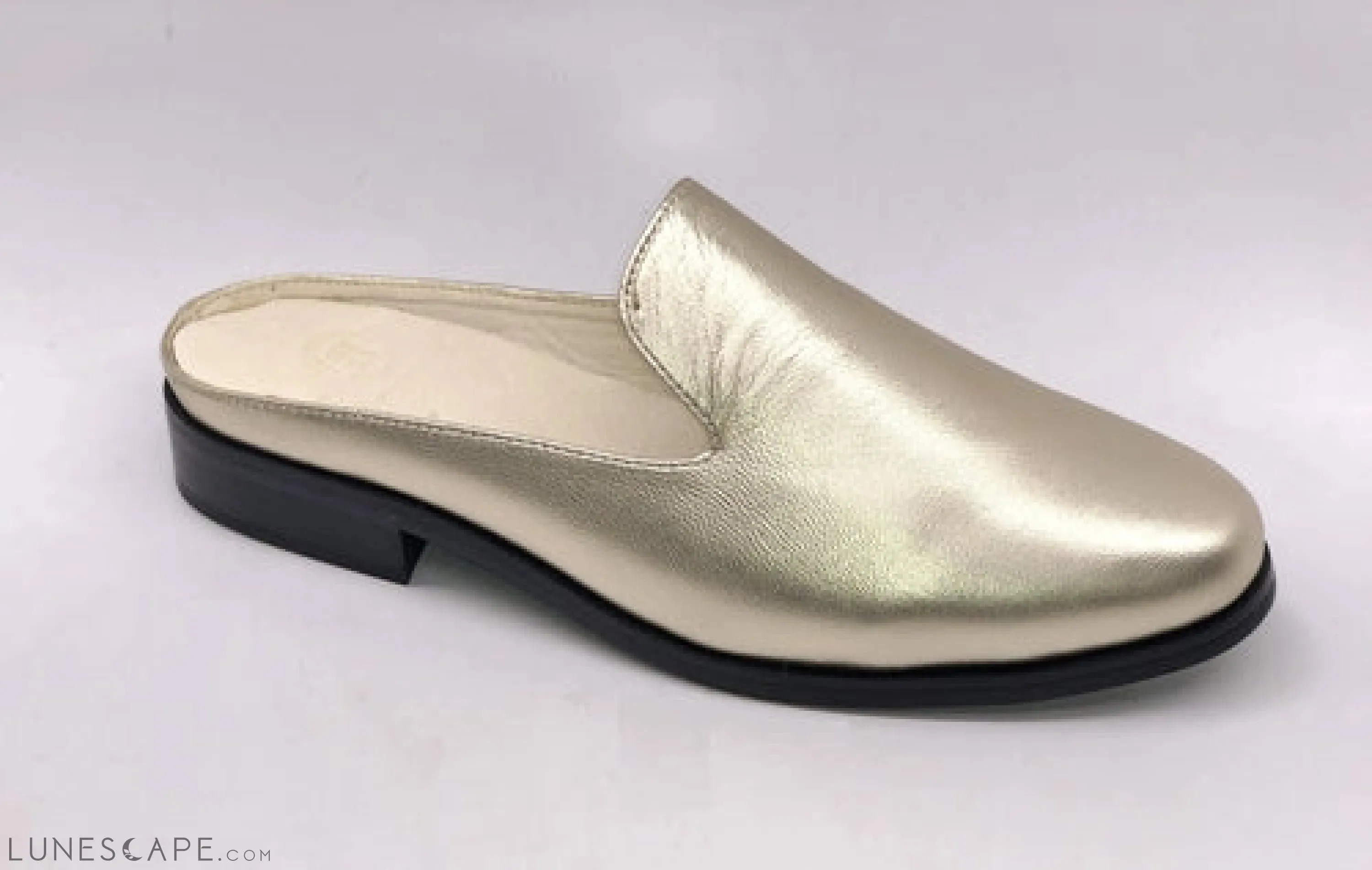 Long Beach Leopard Print Flat Mule Slipper