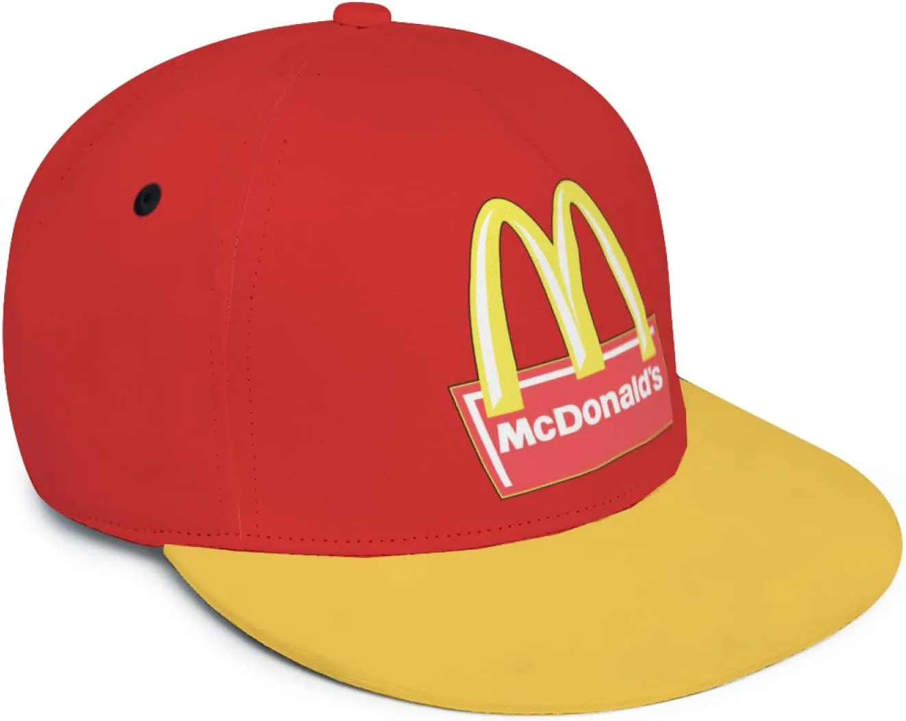 Long Flat Brim Snapback Hat for Unisex Adult Soft Outdoor Plain Baseball Cap Womens Mens Adjustable Golf Tennis Sun Hat