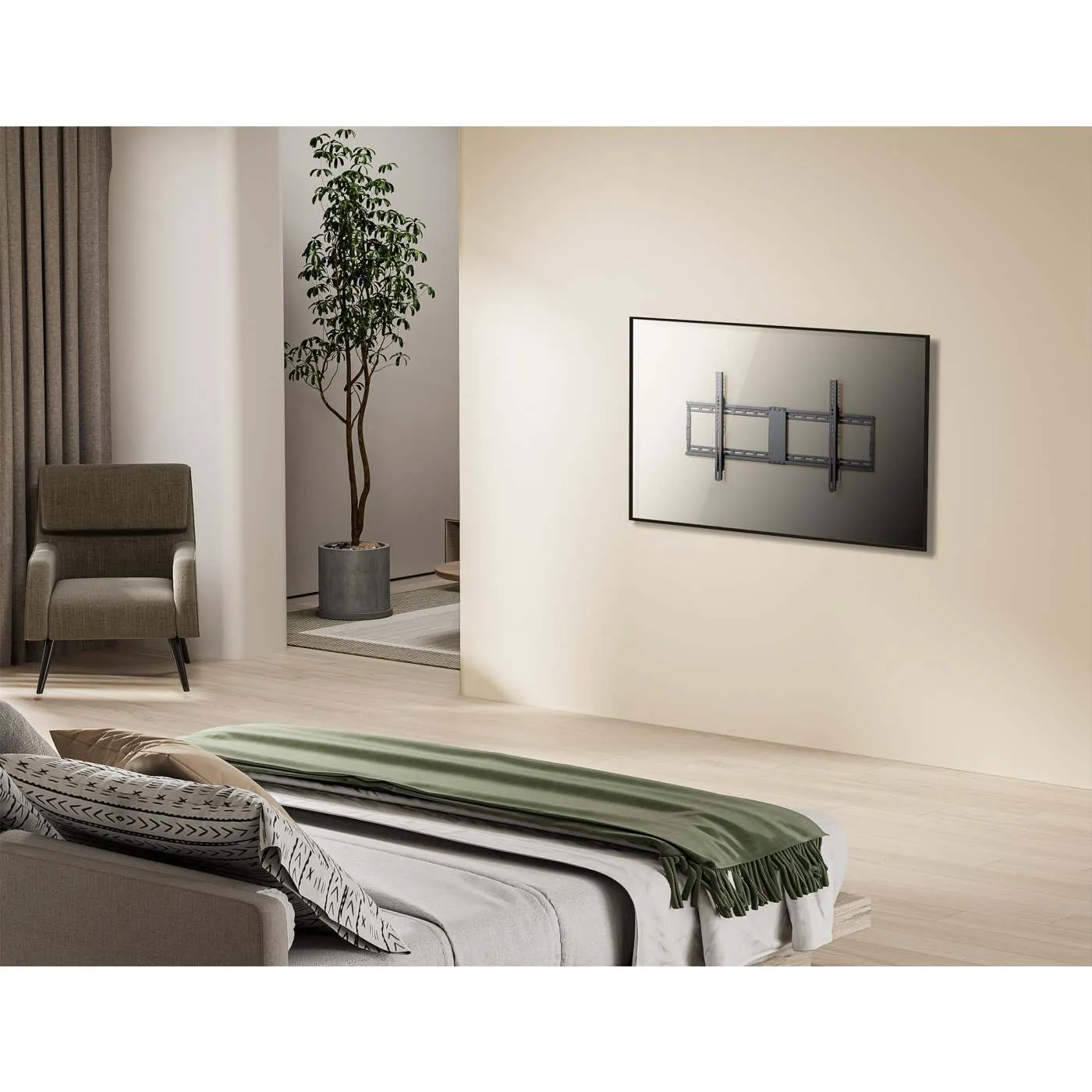 Low-Profile Tilting TV Wall Mount