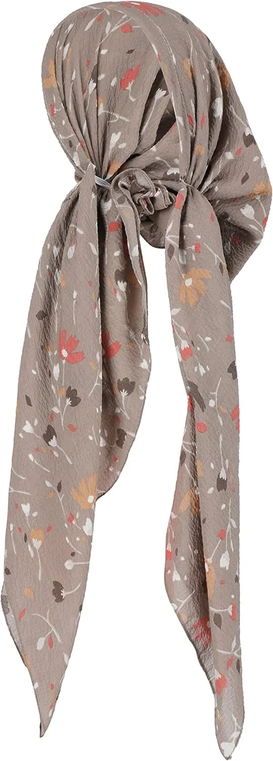 Madison Headwear Pretied Head Scarves for Women Featuring Lightweight Crimped Material and Attractive