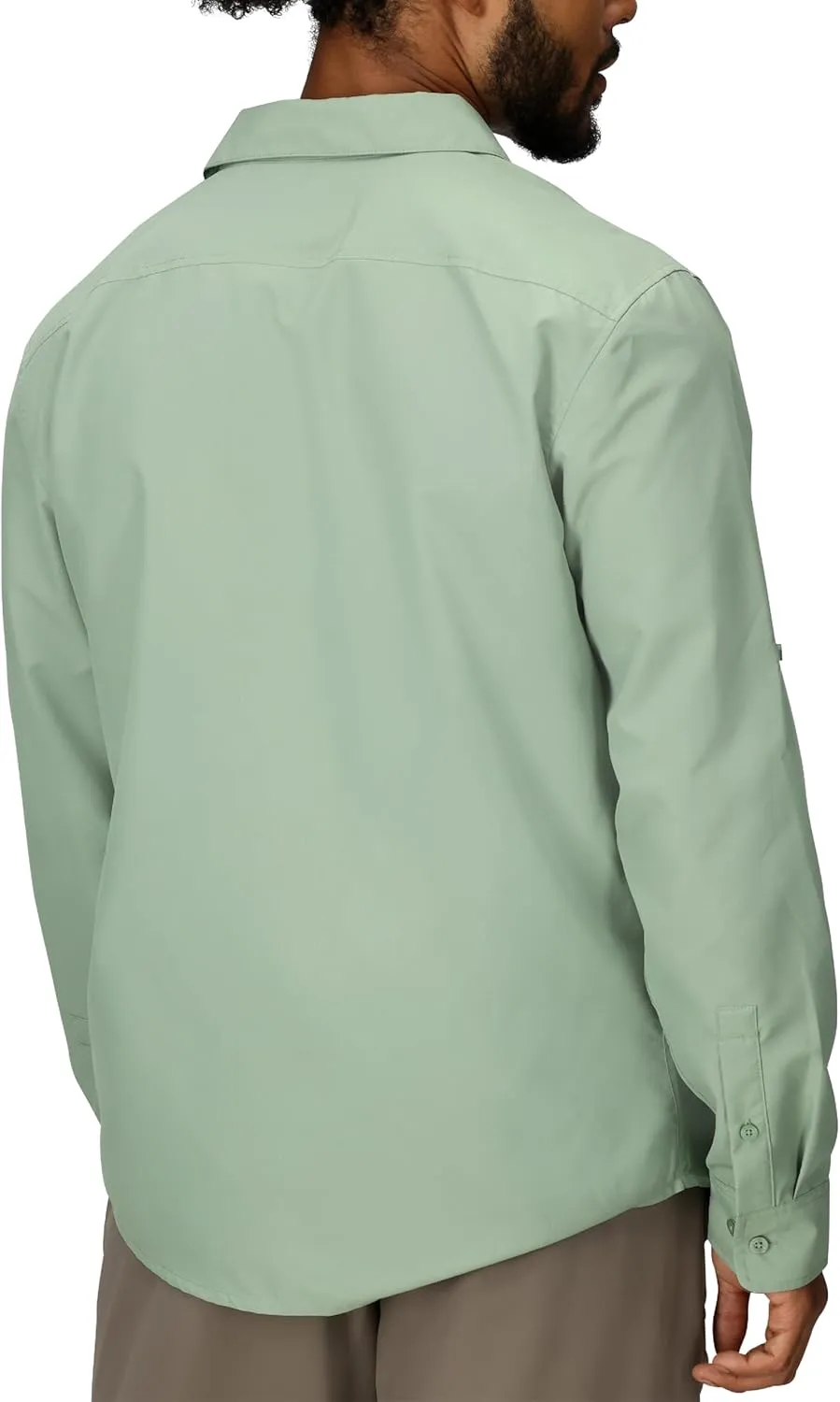 MARMOT Men's Aerobora Long Sleeve Button-Down Shirt - Lightweight, Packable, Quick-Drying UPF Protection