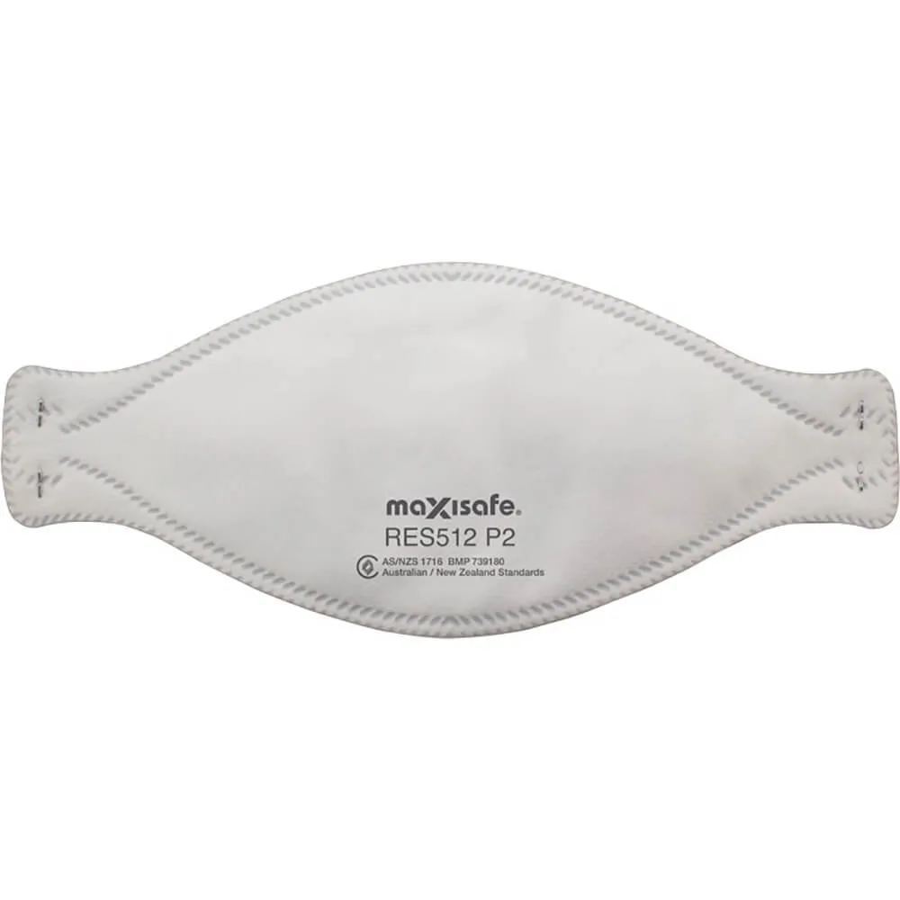 Maxisafe 3-Panel Flat Fold Respirator - RES512