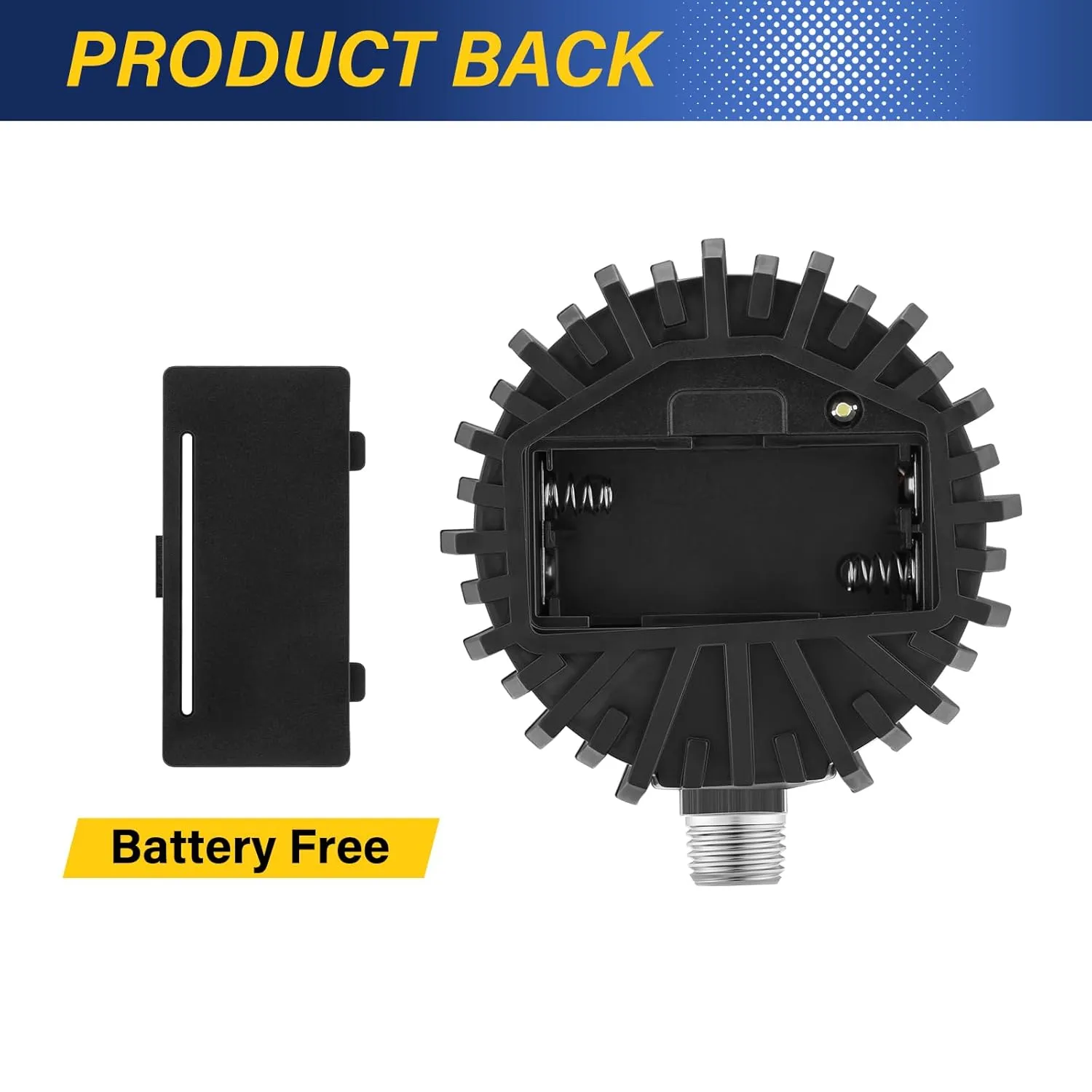 MEASUREMAN 2-1/2" Dial Size Digital Air Pressure Gauge with 1/4'' NPT Bottom Connector and Protective Boot, 0-250psi, Accuracy 1%, Battery Powered with LED Light