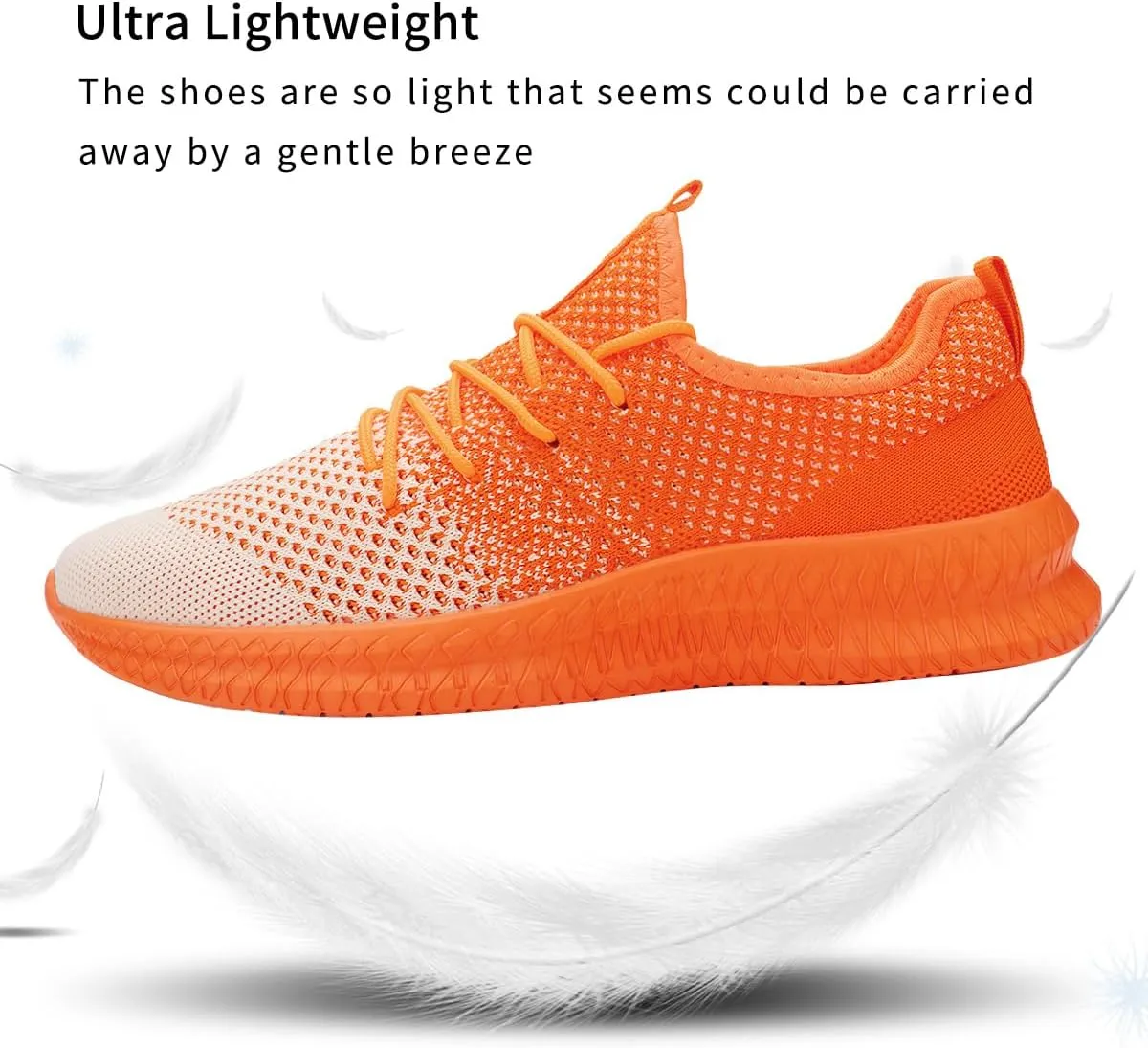 Men Slip On Running Shoes Lightweight Breathable Non-Slip Gym Sneakers Cushioned Comfort for Walking Fitness & Daily Training Leisure Athletic Sports Design